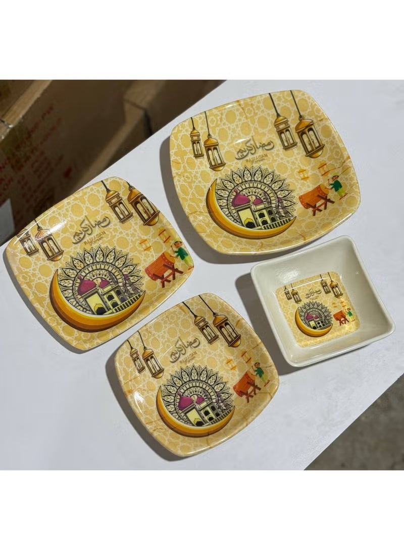 Melamine dinner set 24 - Image 2